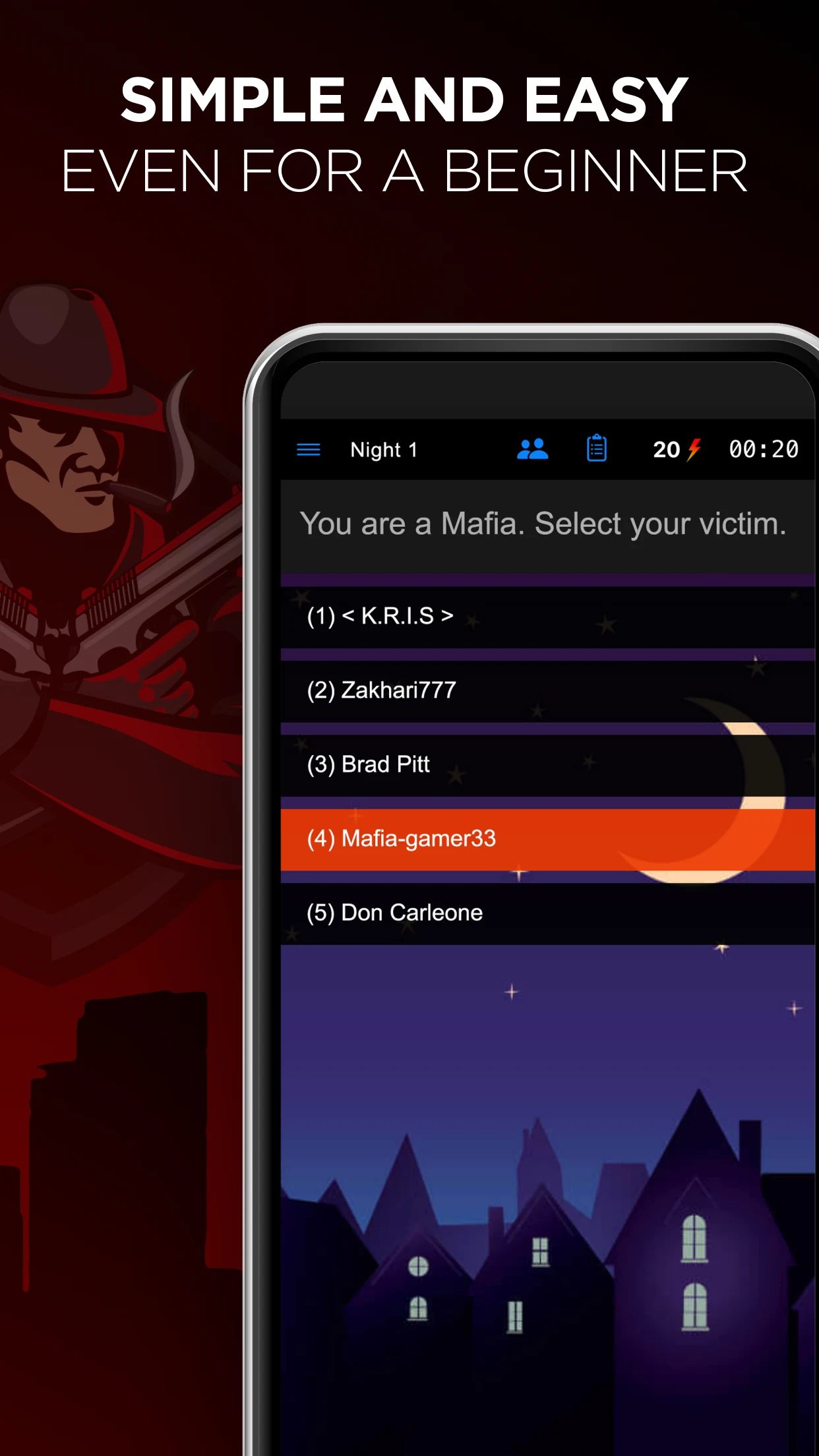 Mafia Online With Video Chat screenshot