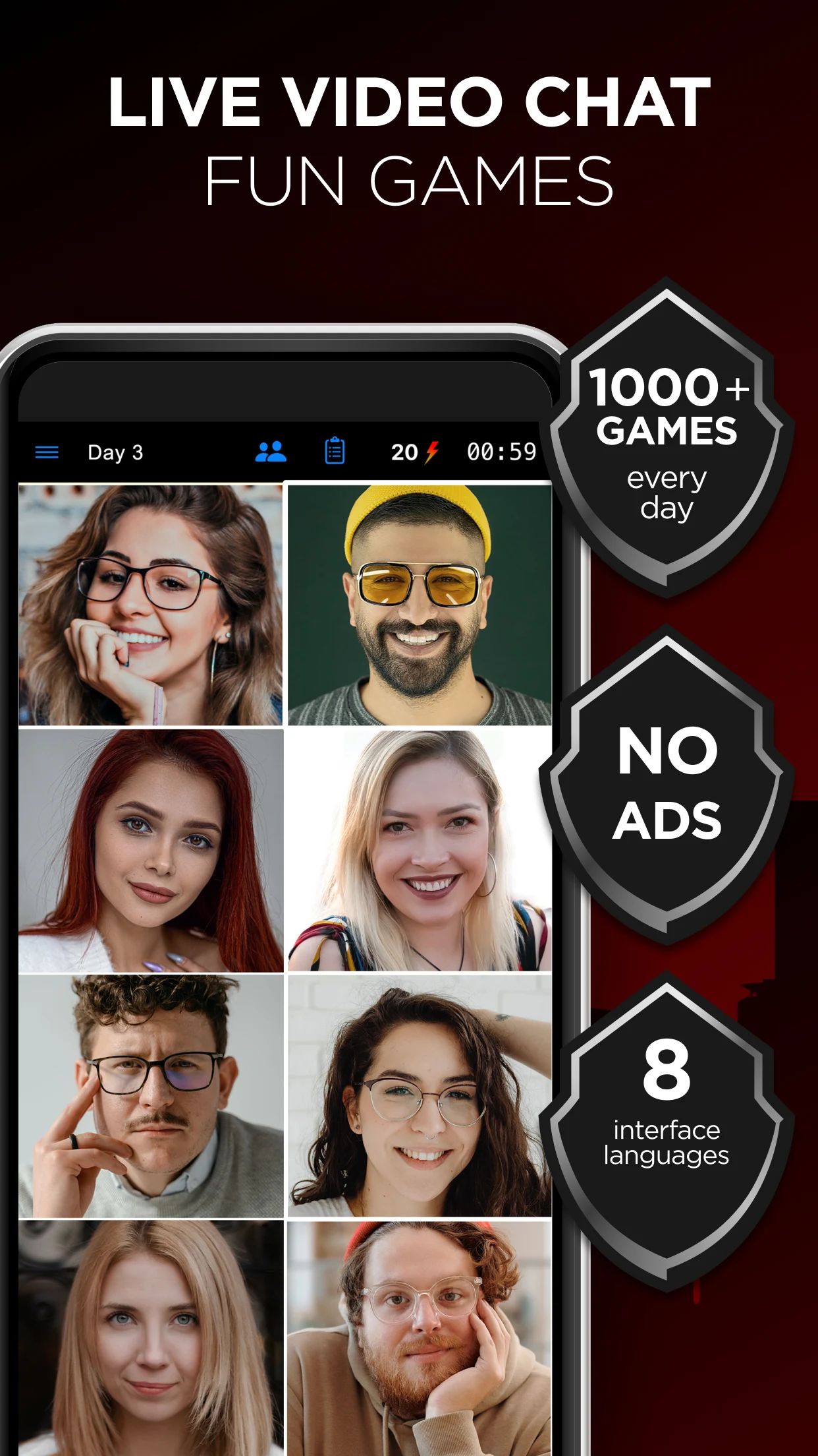 Mafia Online With Video Chat screenshot